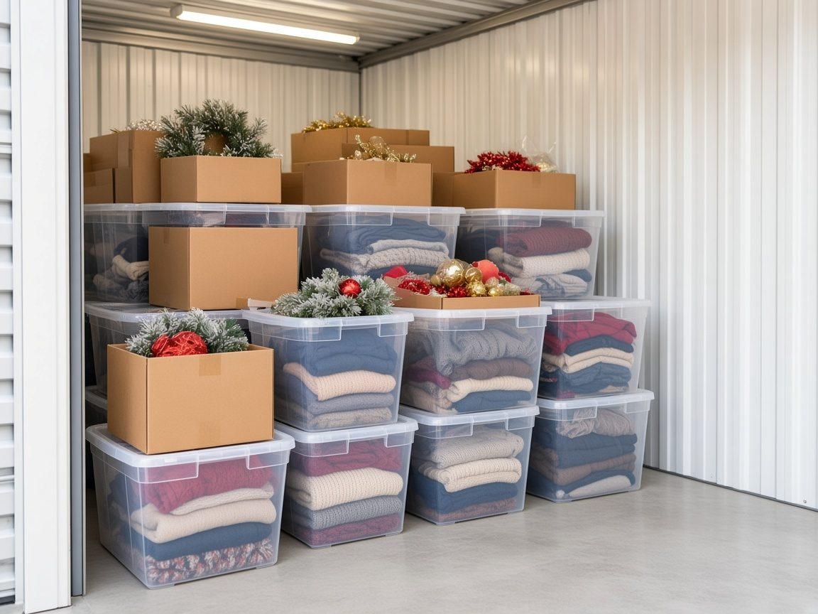 Guardar cosas de temporada sin llenar la casa